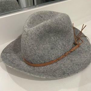 target boho felt hat in gray